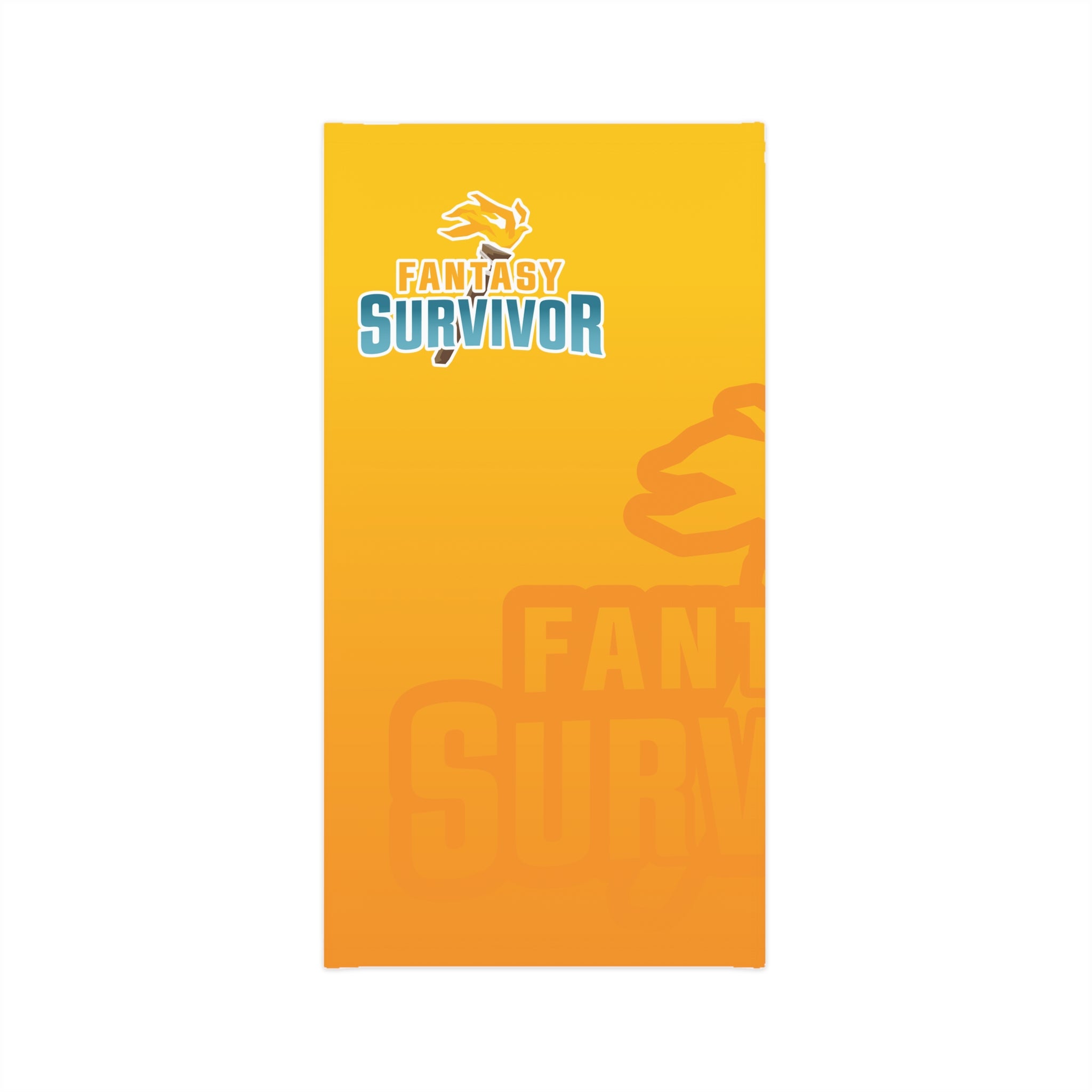 Fantasy Survivor Neck Gaiter — Yellow – Fantasy Survivor Game