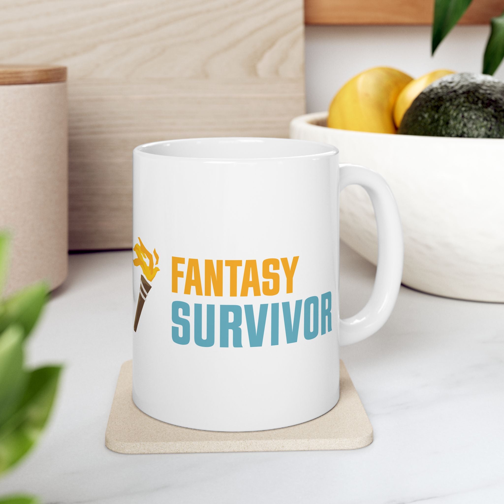 Fantasy Survivor Ceramic Mug 11oz