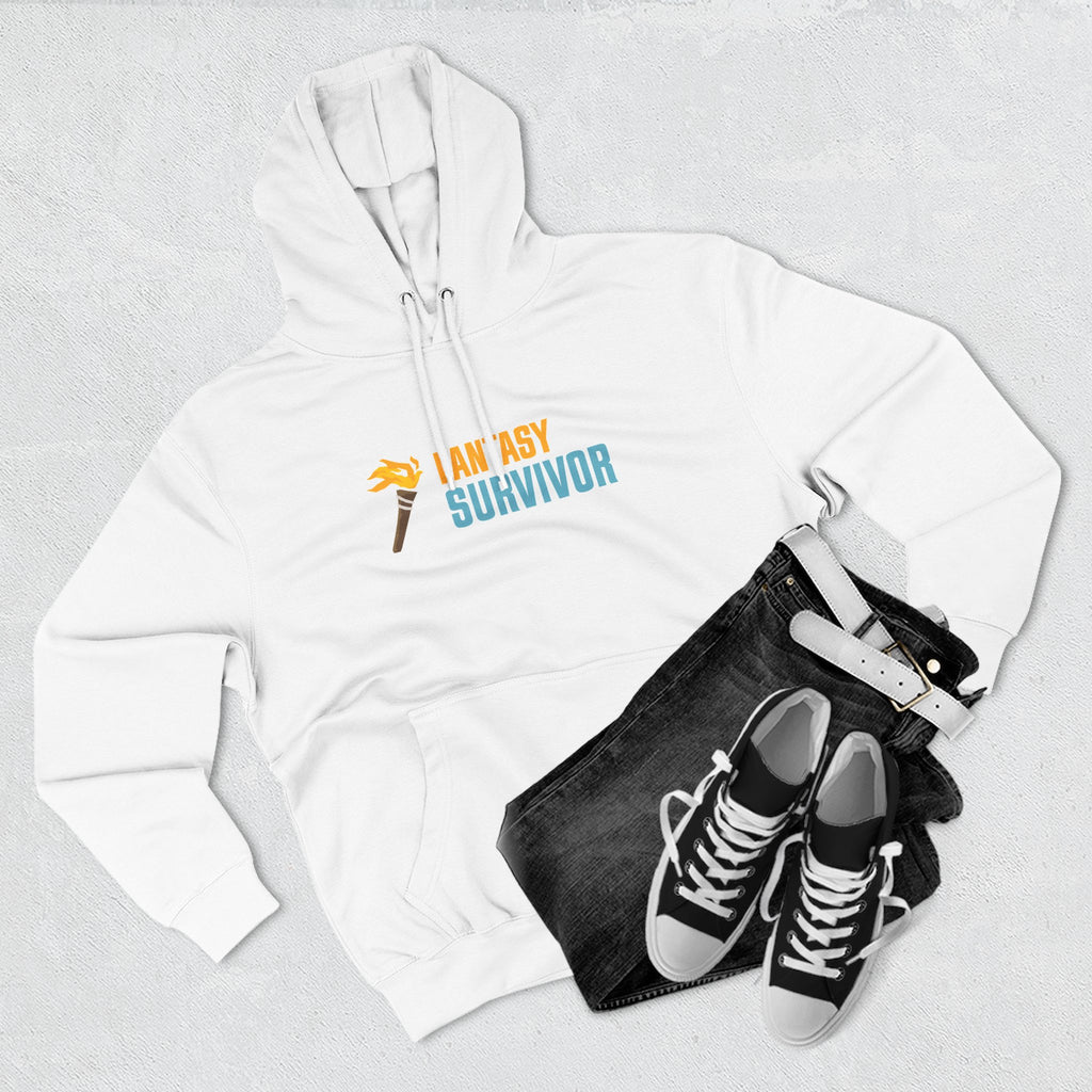 Fantasy Survivor Hoodie - Side Torch Logo