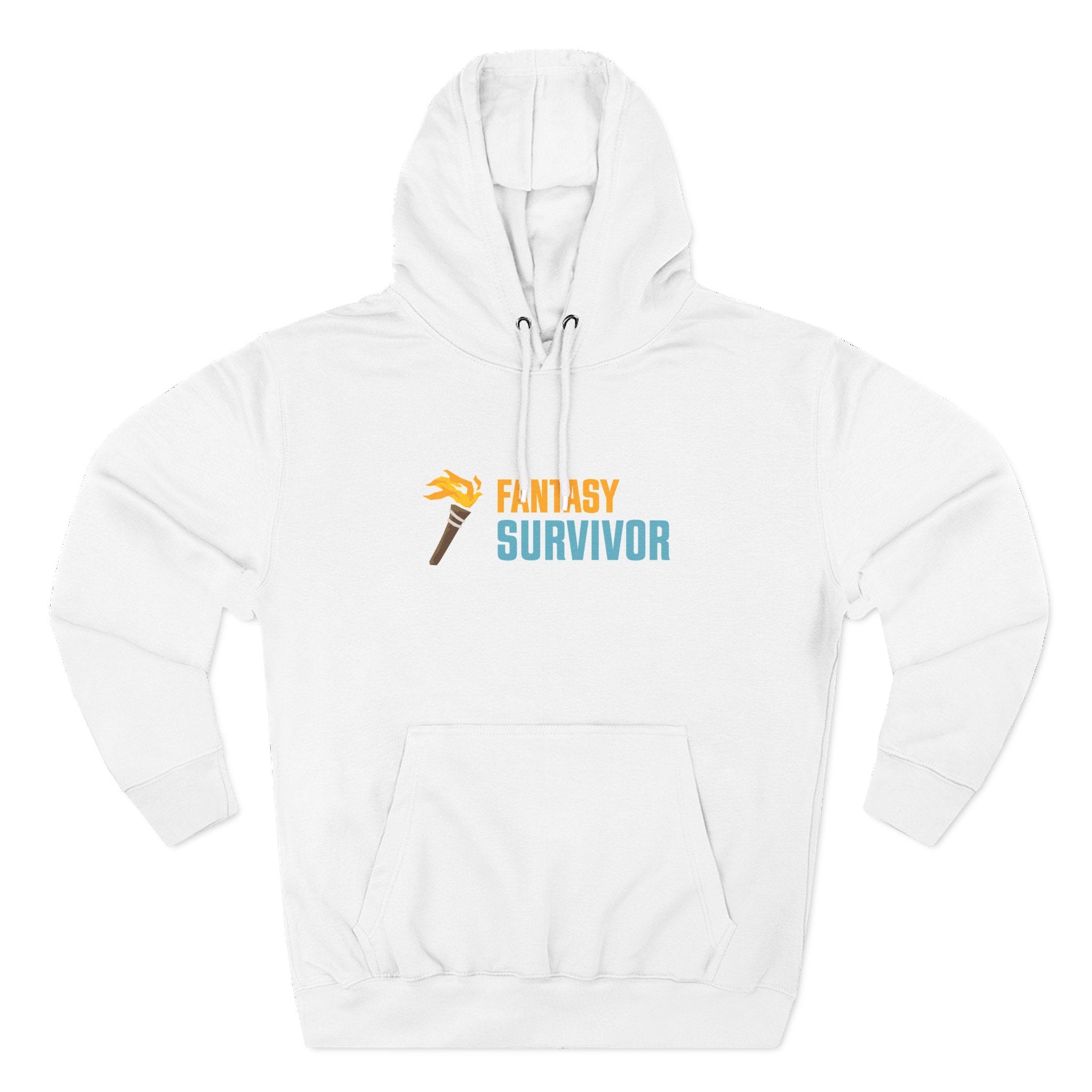 Fantasy Survivor Hoodie - Side Torch Logo