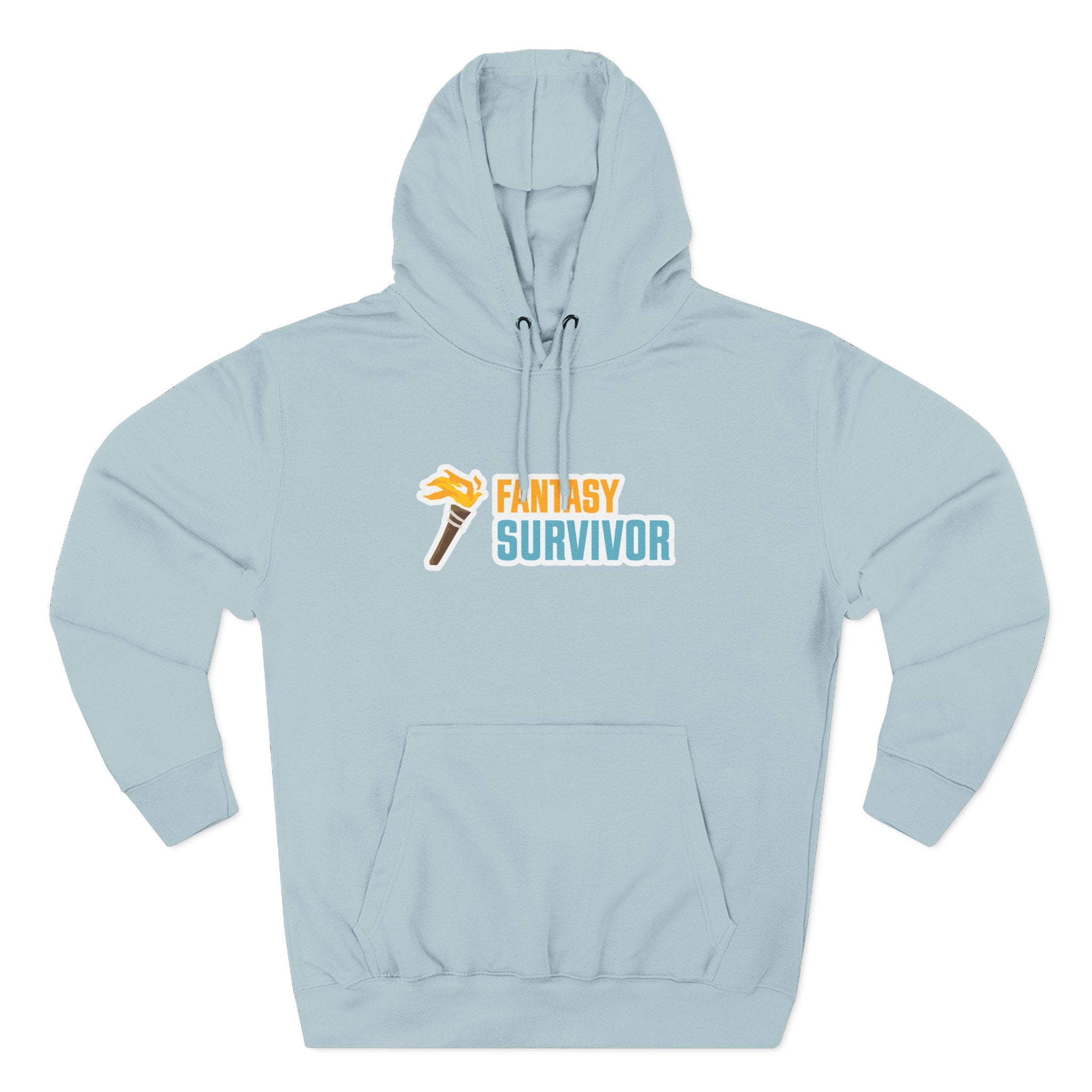 Fantasy Survivor Hoodie - Side Torch Logo
