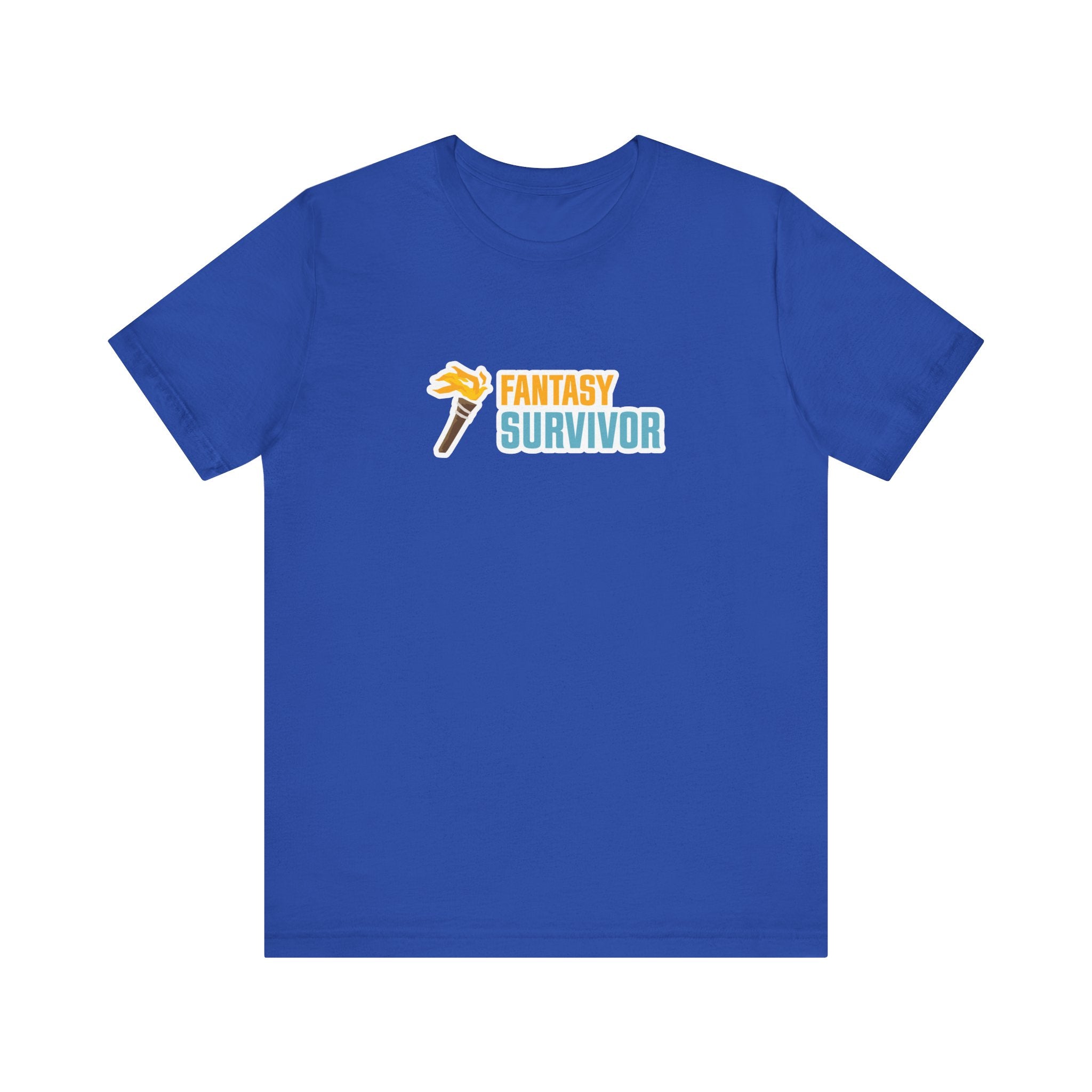 Fantasy Survivor Side Torch Logo Unisex Tee