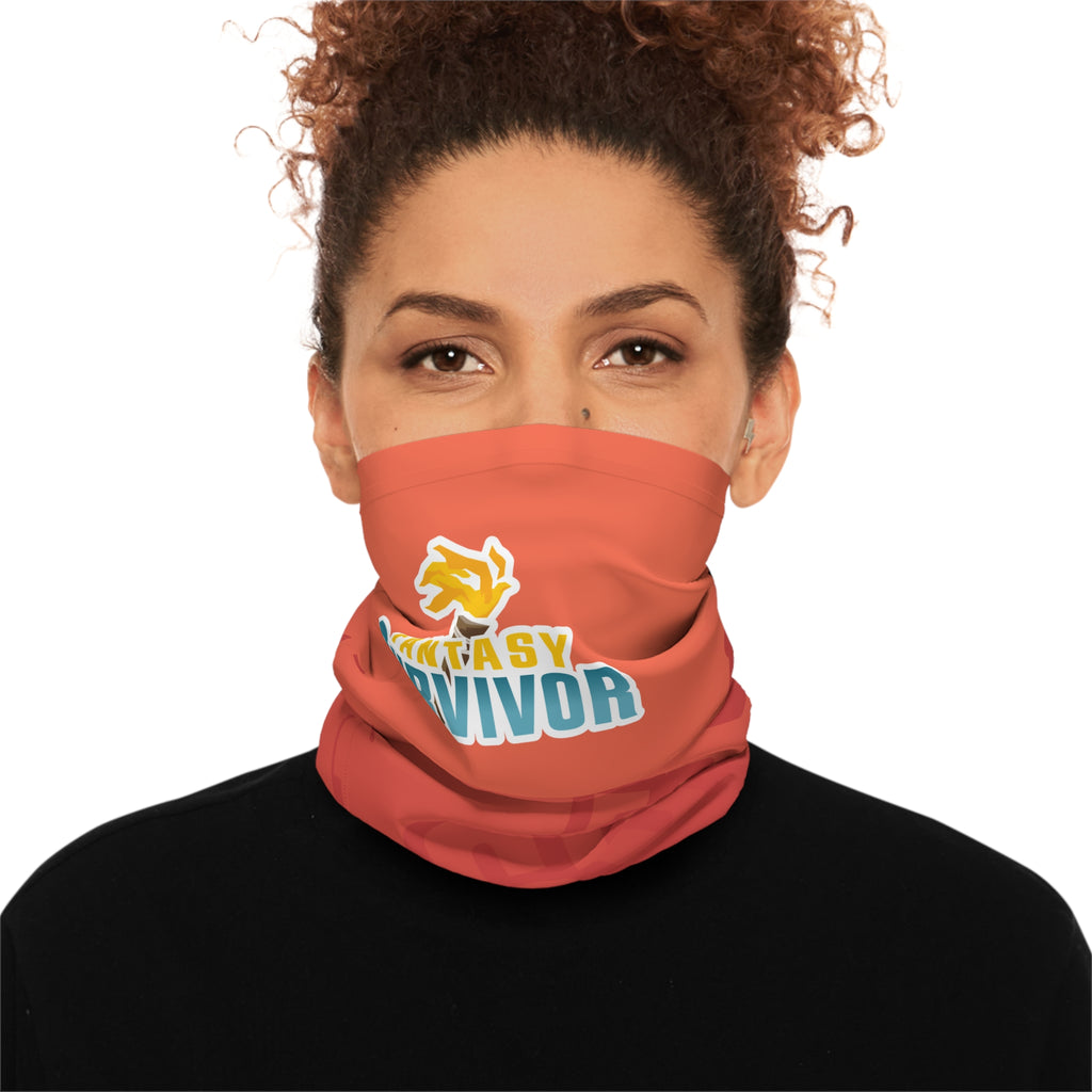 Red Fantasy Survivor Lightweight Neck Gaiter