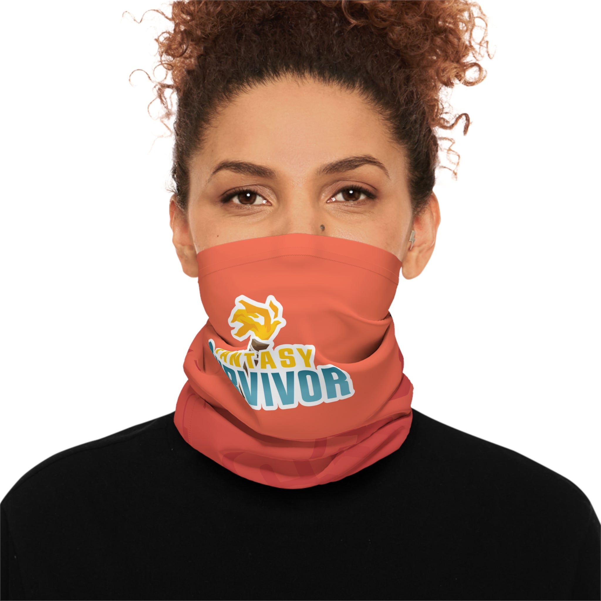 Red Fantasy Survivor Lightweight Neck Gaiter