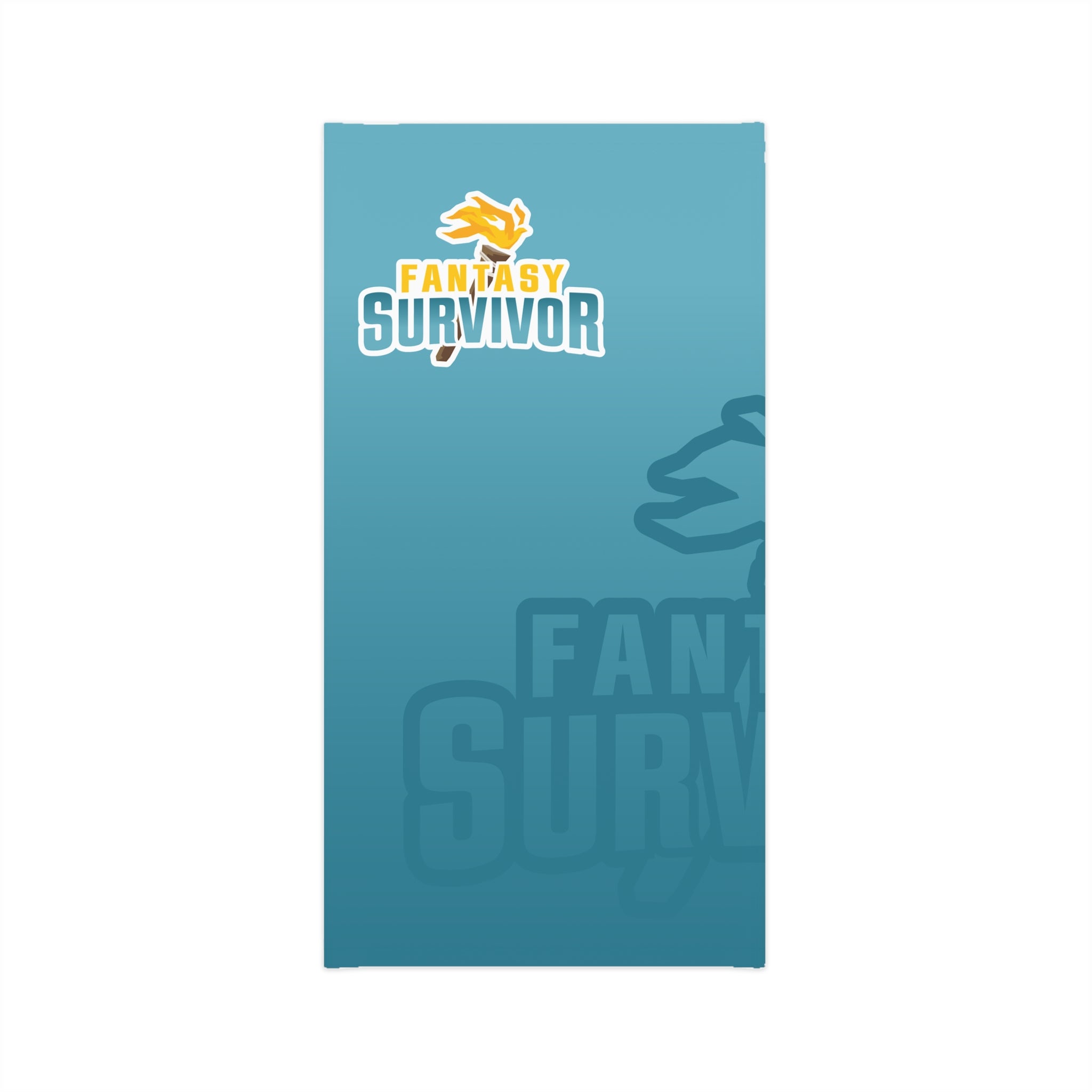 Blue Fantasy Survivor neck gaiter