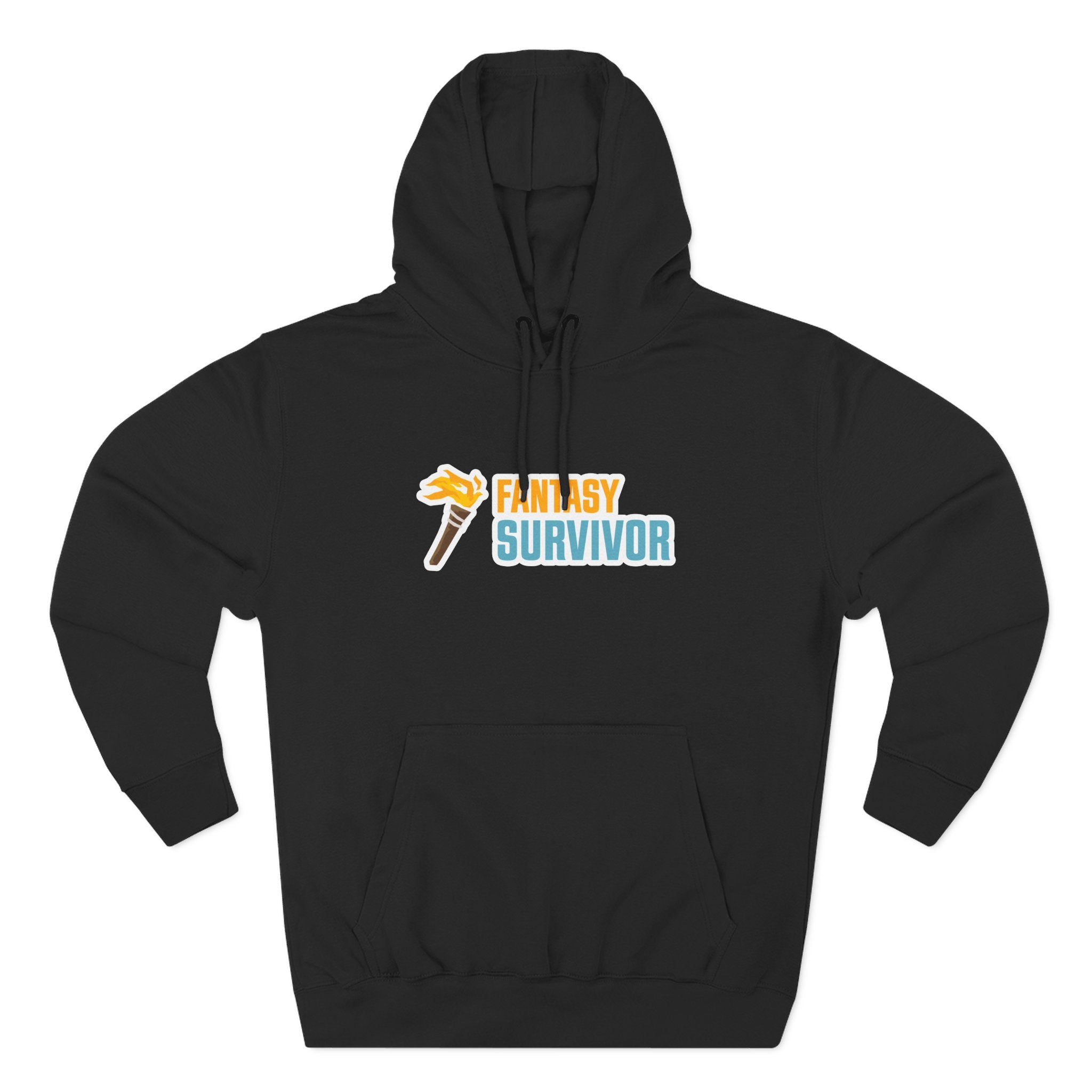 Fantasy Survivor Hoodie - Side Torch Logo
