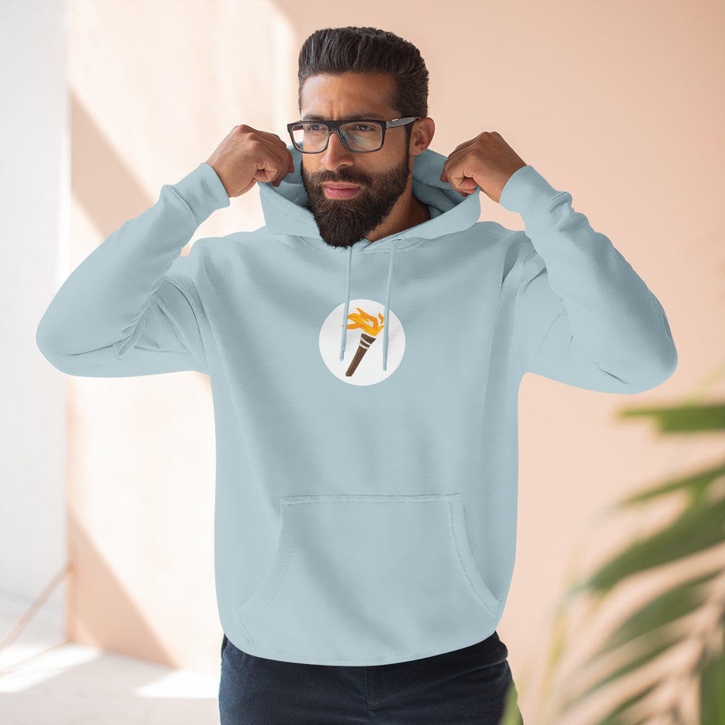 Torch Logo colored hoodies
