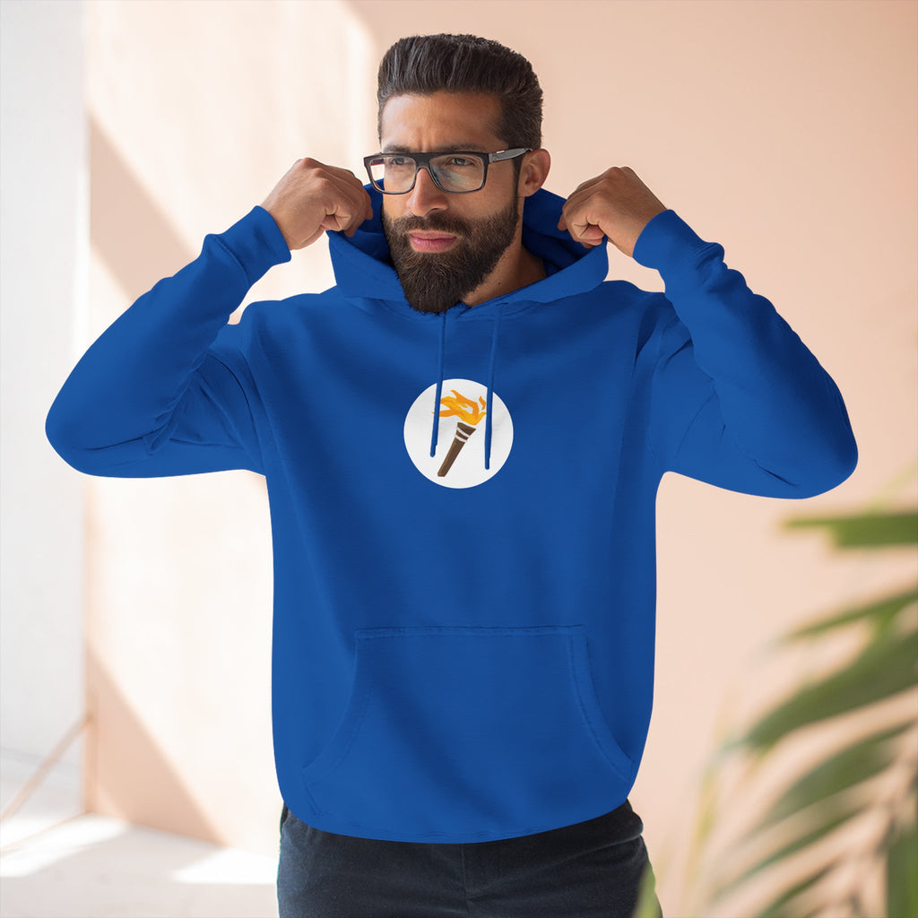 Torch Logo colored hoodies
