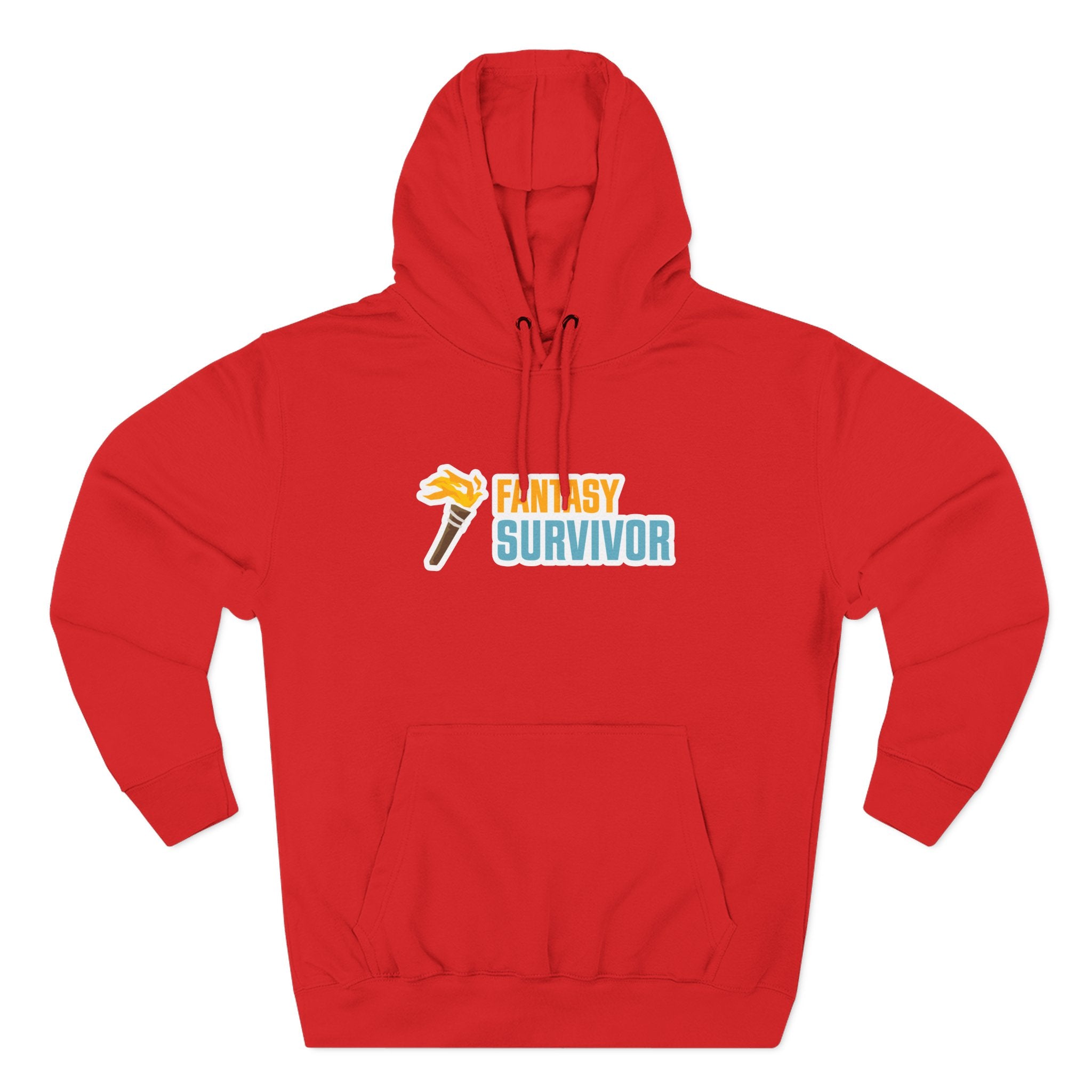 Fantasy Survivor Hoodie - Side Torch Logo