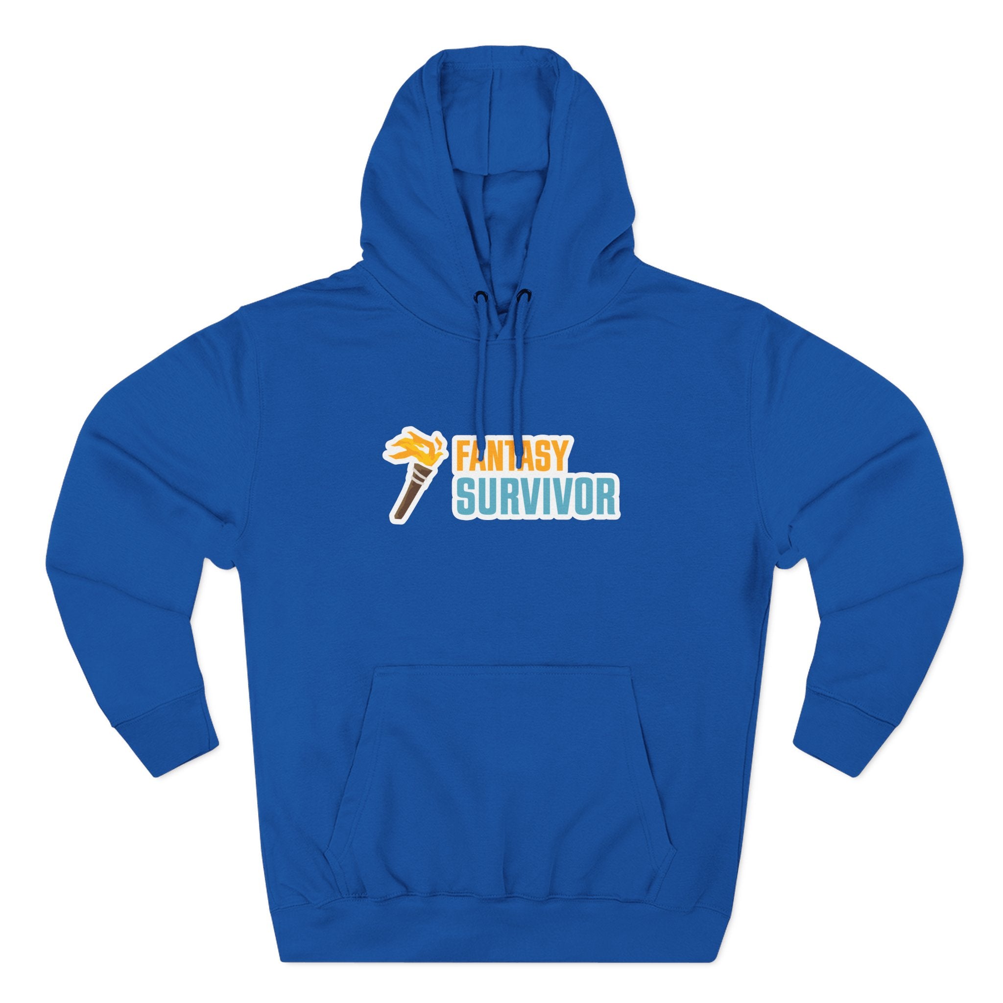 Fantasy Survivor Hoodie - Side Torch Logo