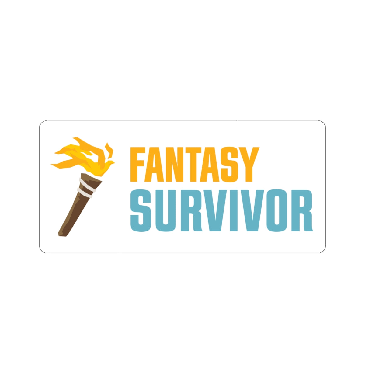 Fantasy Survivor Kiss-Cut Sticker