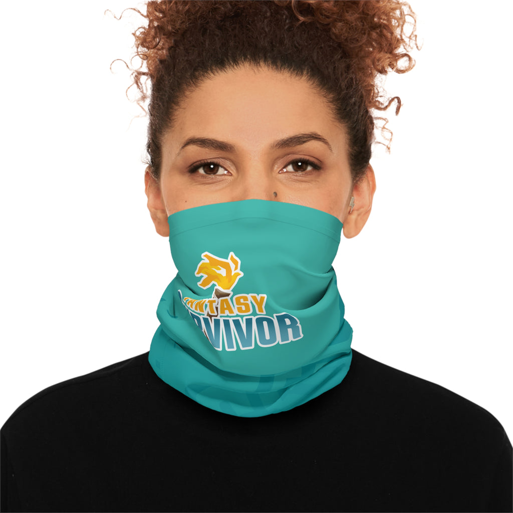 Fantasy Survivor Neck Gaiter — Teal
