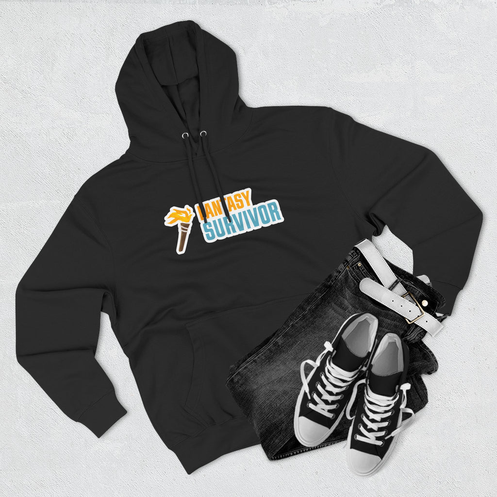Fantasy Survivor Hoodie - Side Torch Logo