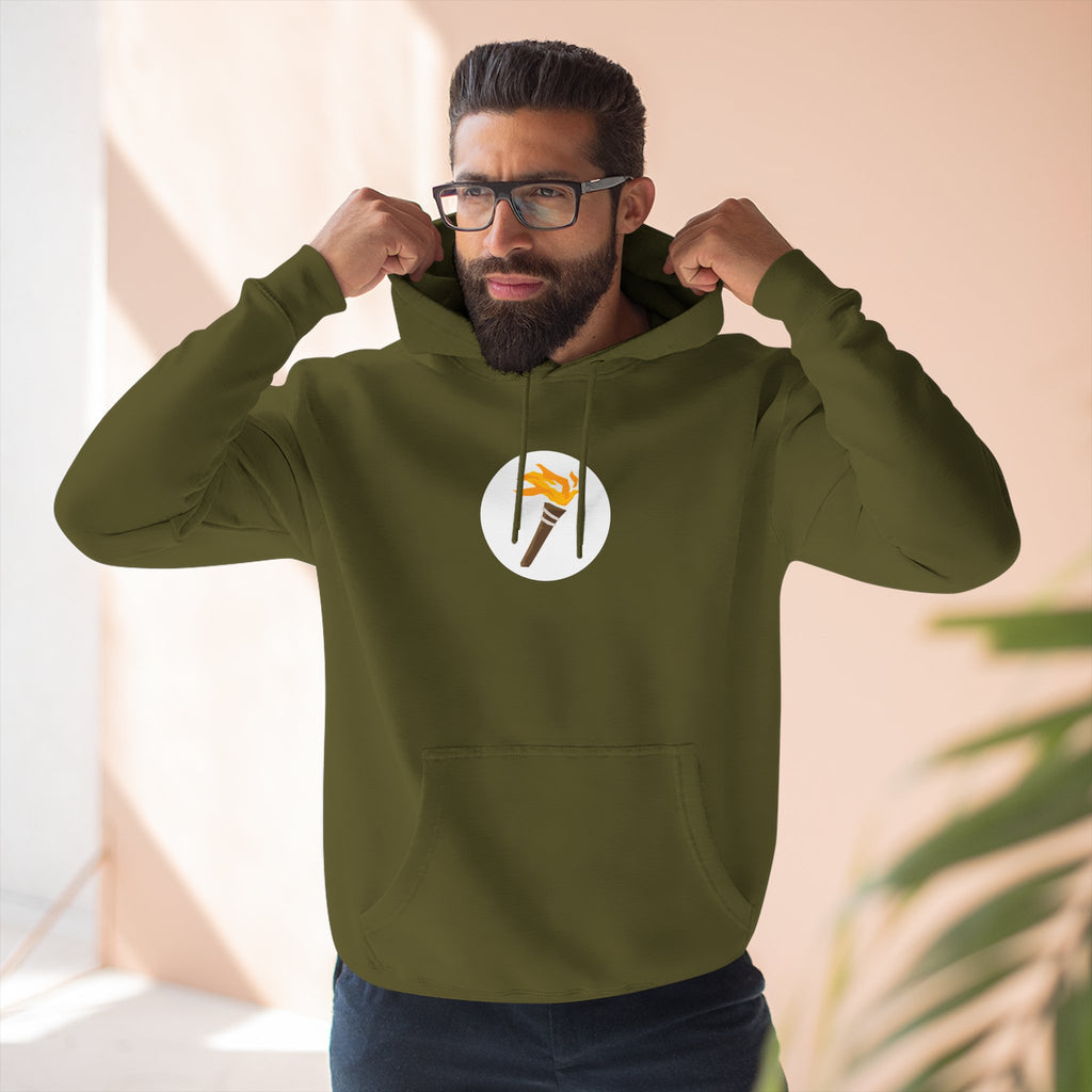 Torch Logo colored hoodies