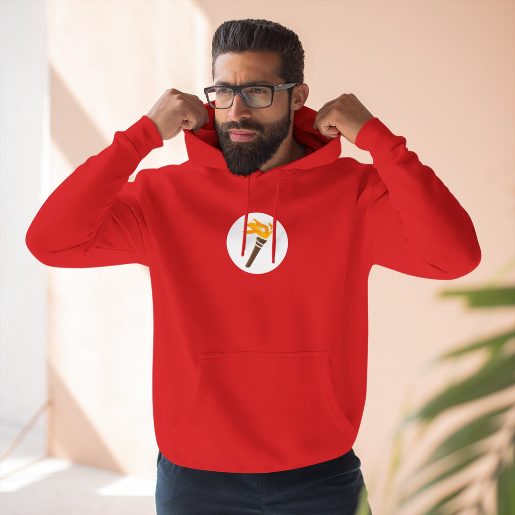 Torch Logo colored hoodies