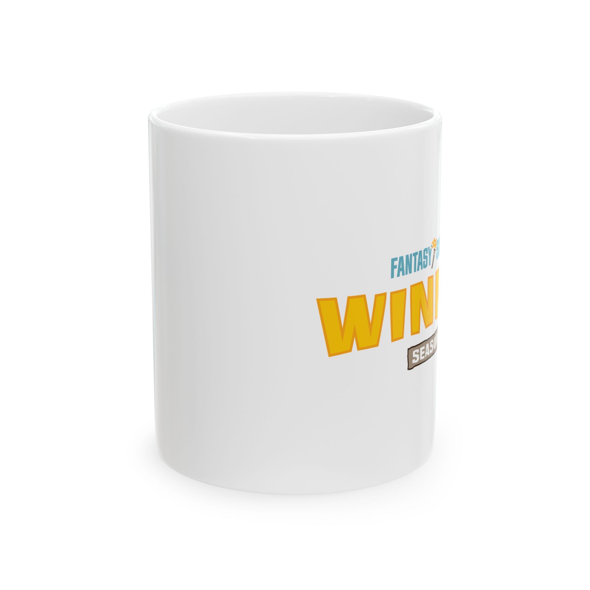 Fantasy Survivor Mug - Season 50 Winner Ceramic Coffee Cup (11oz, 15oz)