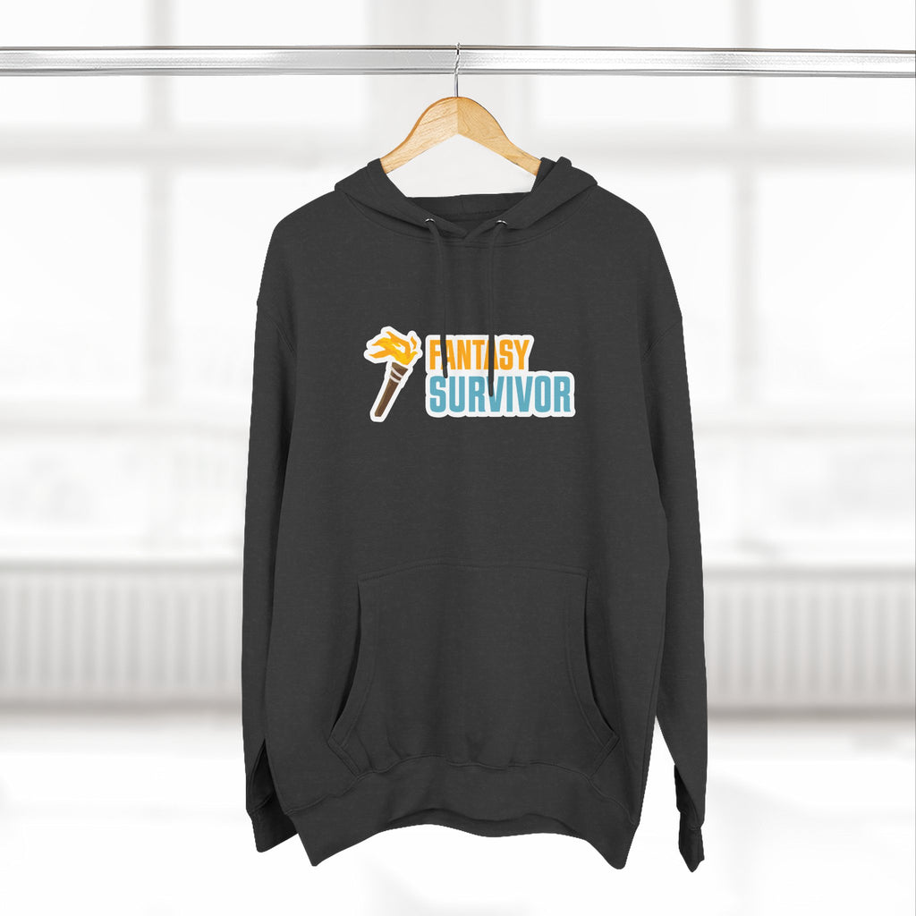 Fantasy Survivor Hoodie - Side Torch Logo