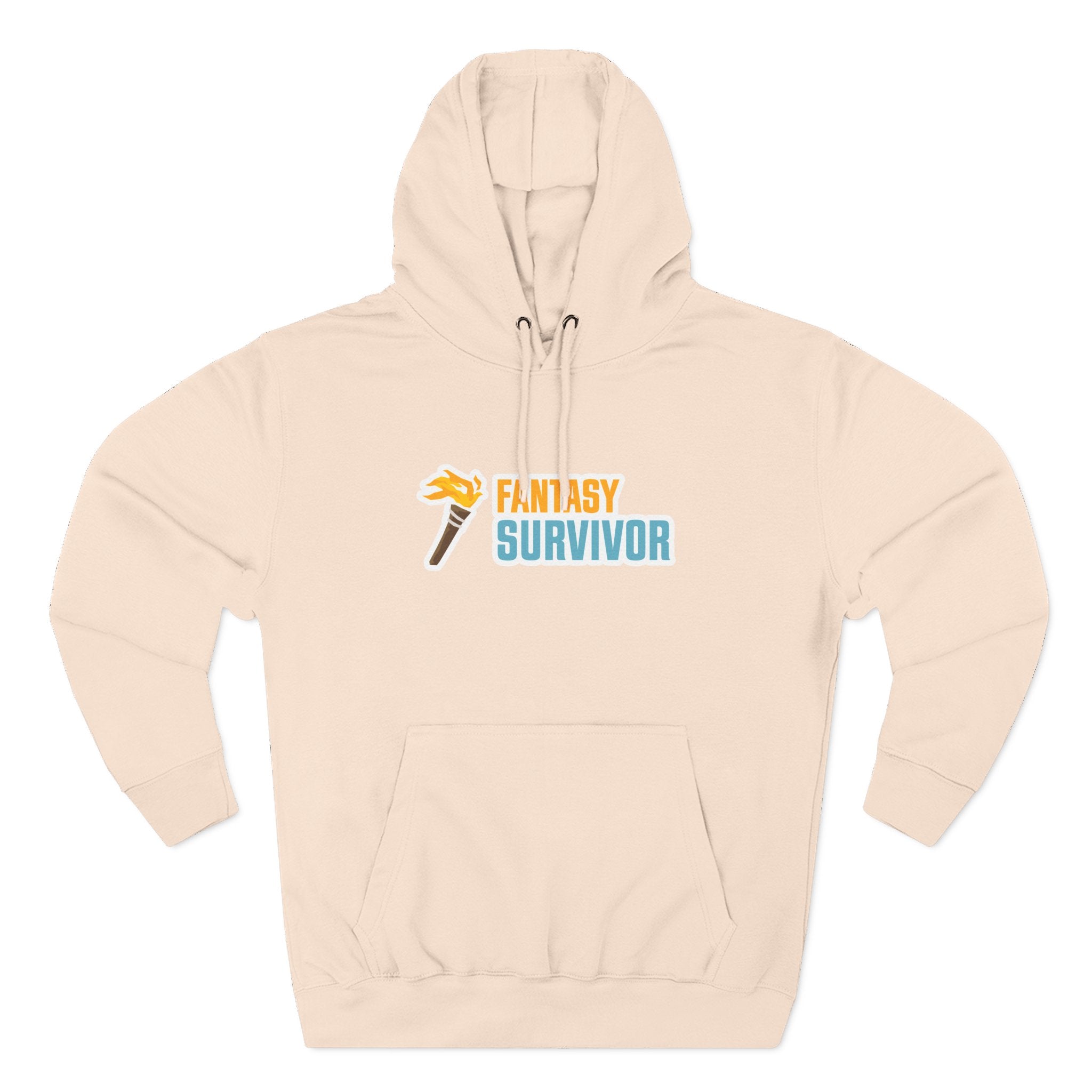 Fantasy Survivor Hoodie - Side Torch Logo