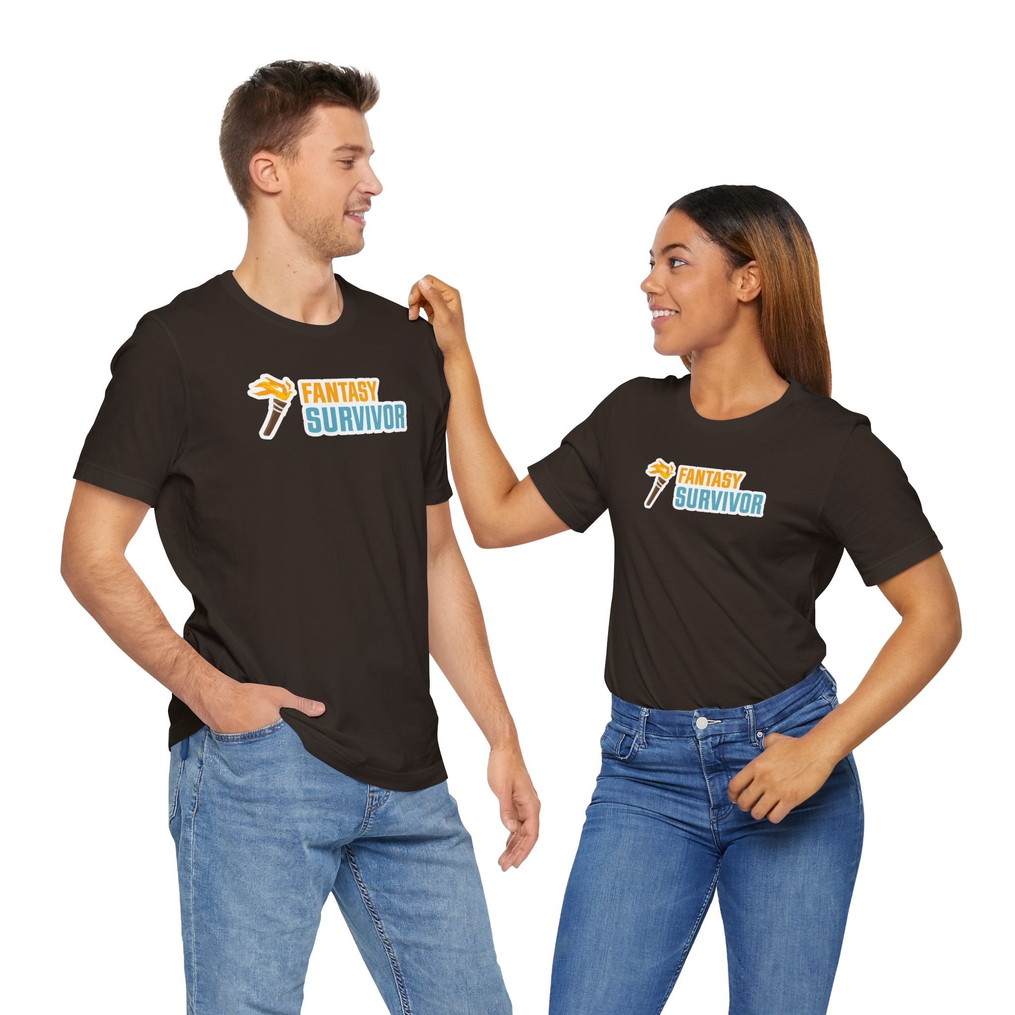 Fantasy Survivor Logo Graphic Tee