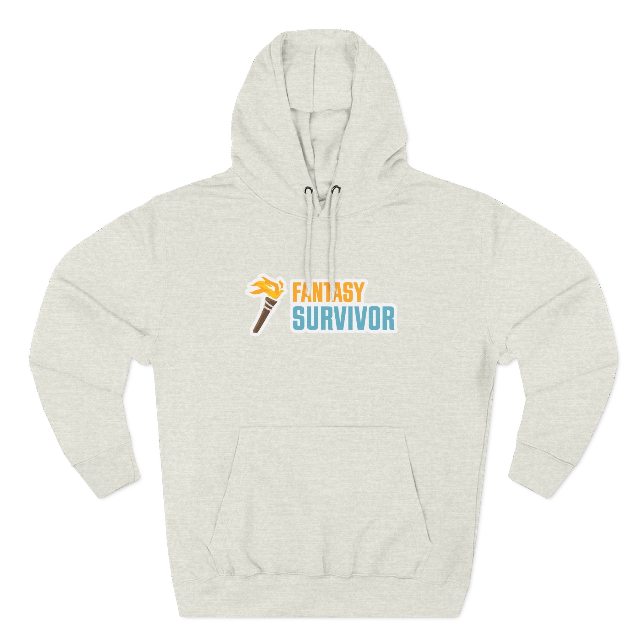 Fantasy Survivor Hoodie - Side Torch Logo