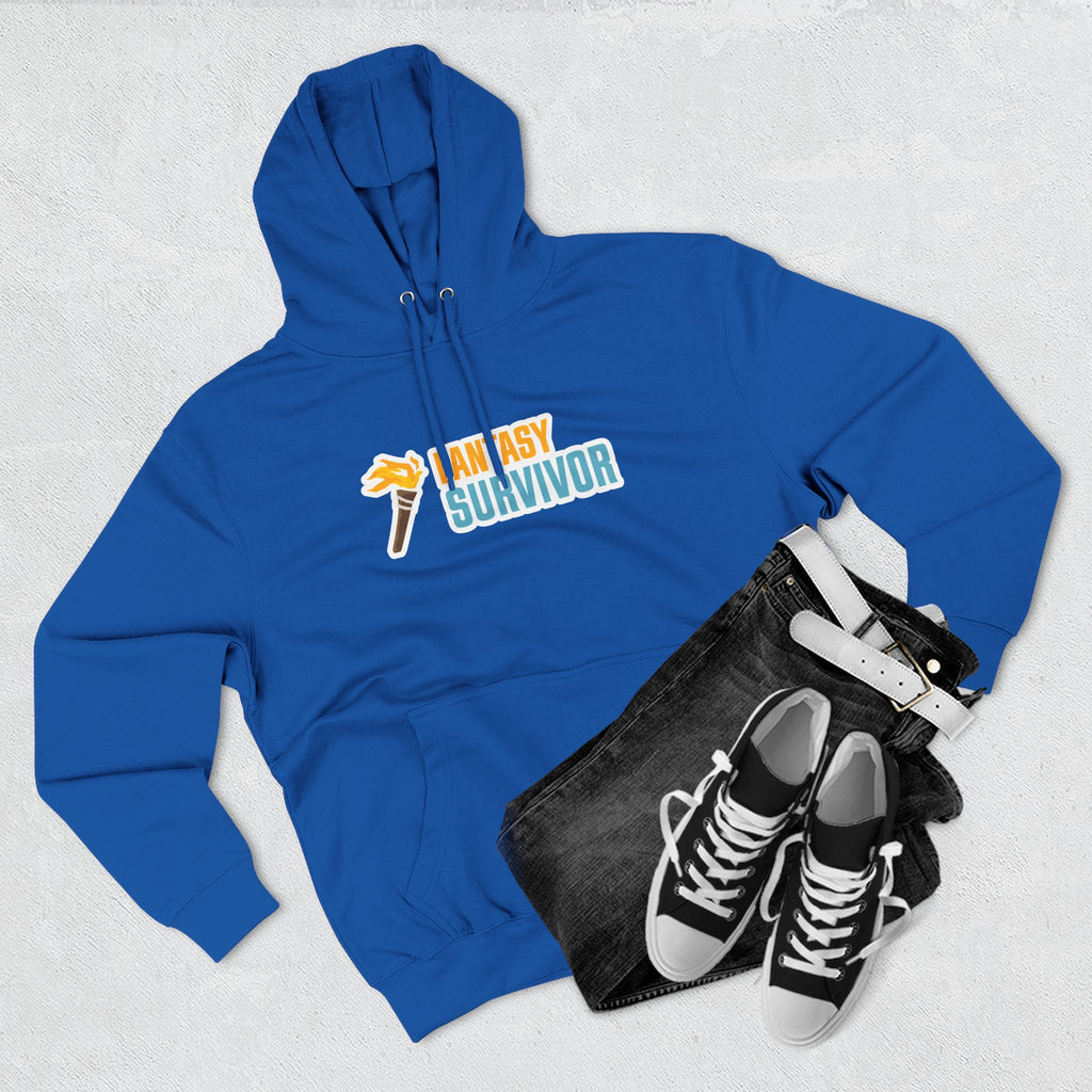 Fantasy Survivor Hoodie - Side Torch Logo