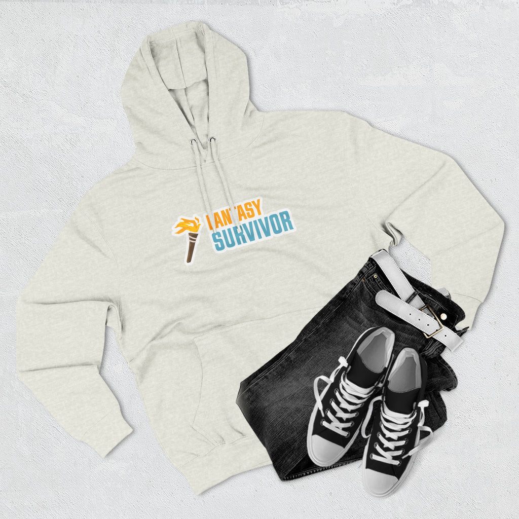 Fantasy Survivor Hoodie - Side Torch Logo