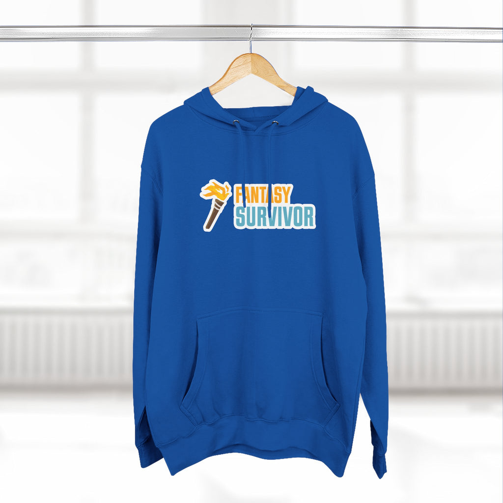Fantasy Survivor Hoodie - Side Torch Logo