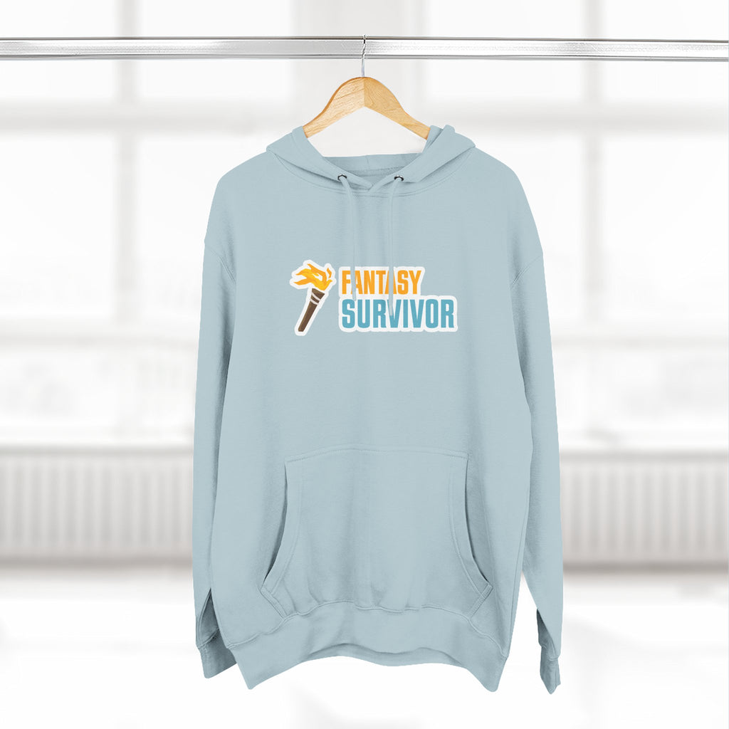 Fantasy Survivor Hoodie - Side Torch Logo