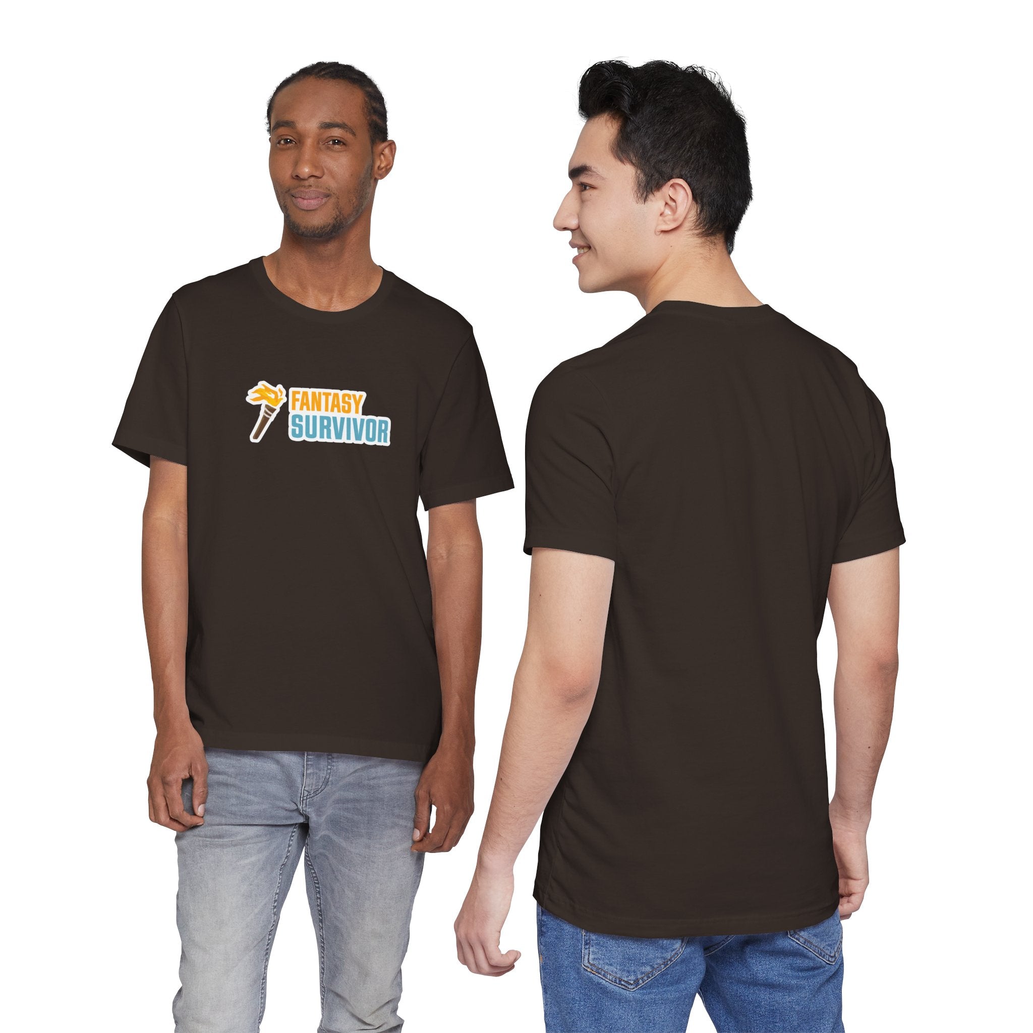 Fantasy Survivor Side Torch Logo Unisex Tee