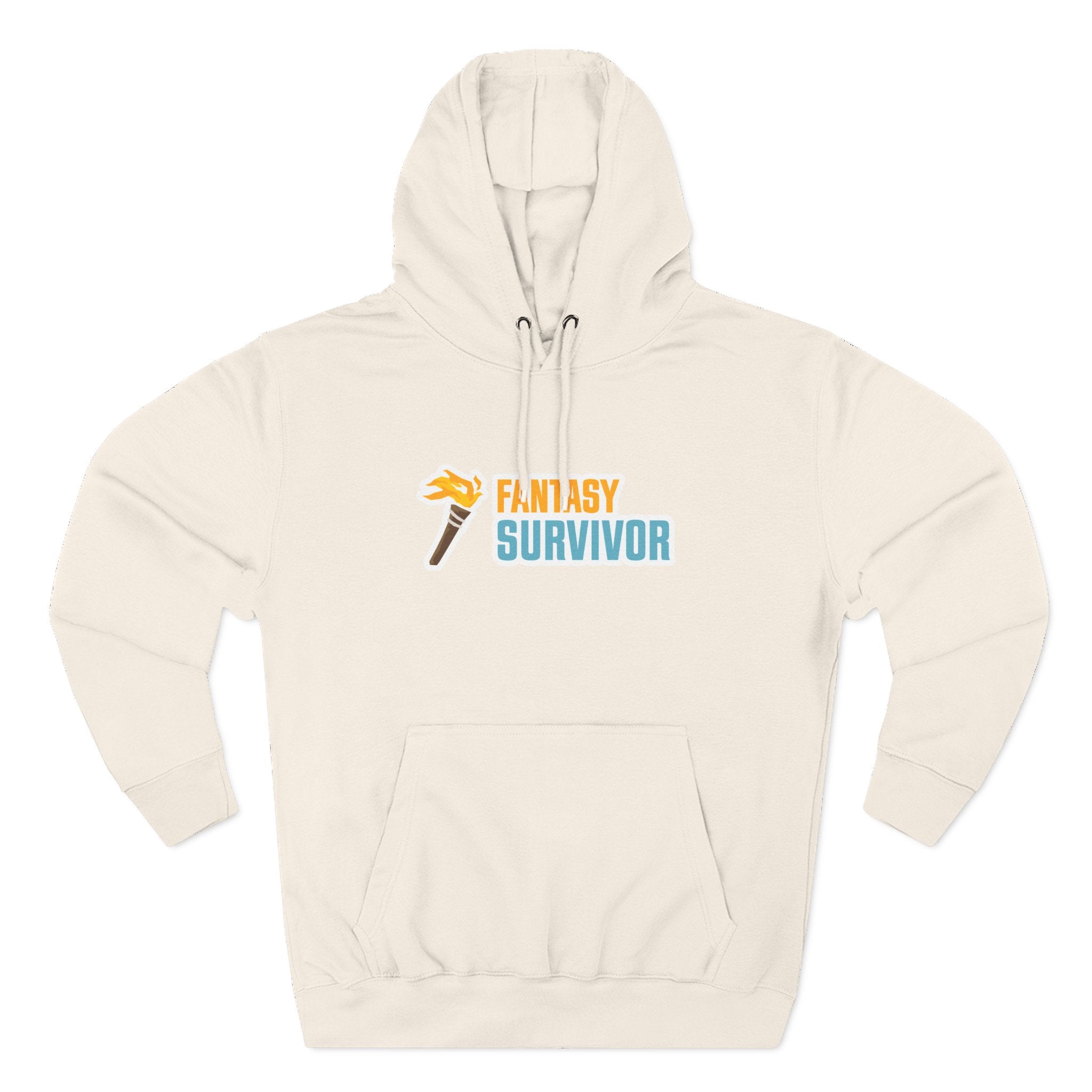 Fantasy Survivor Hoodie - Side Torch Logo