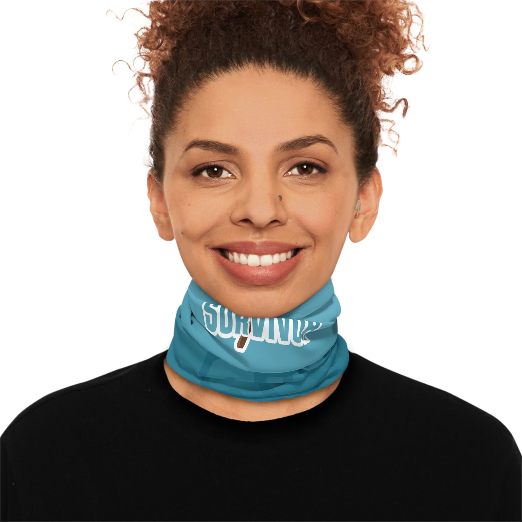 Blue Fantasy Survivor neck gaiter