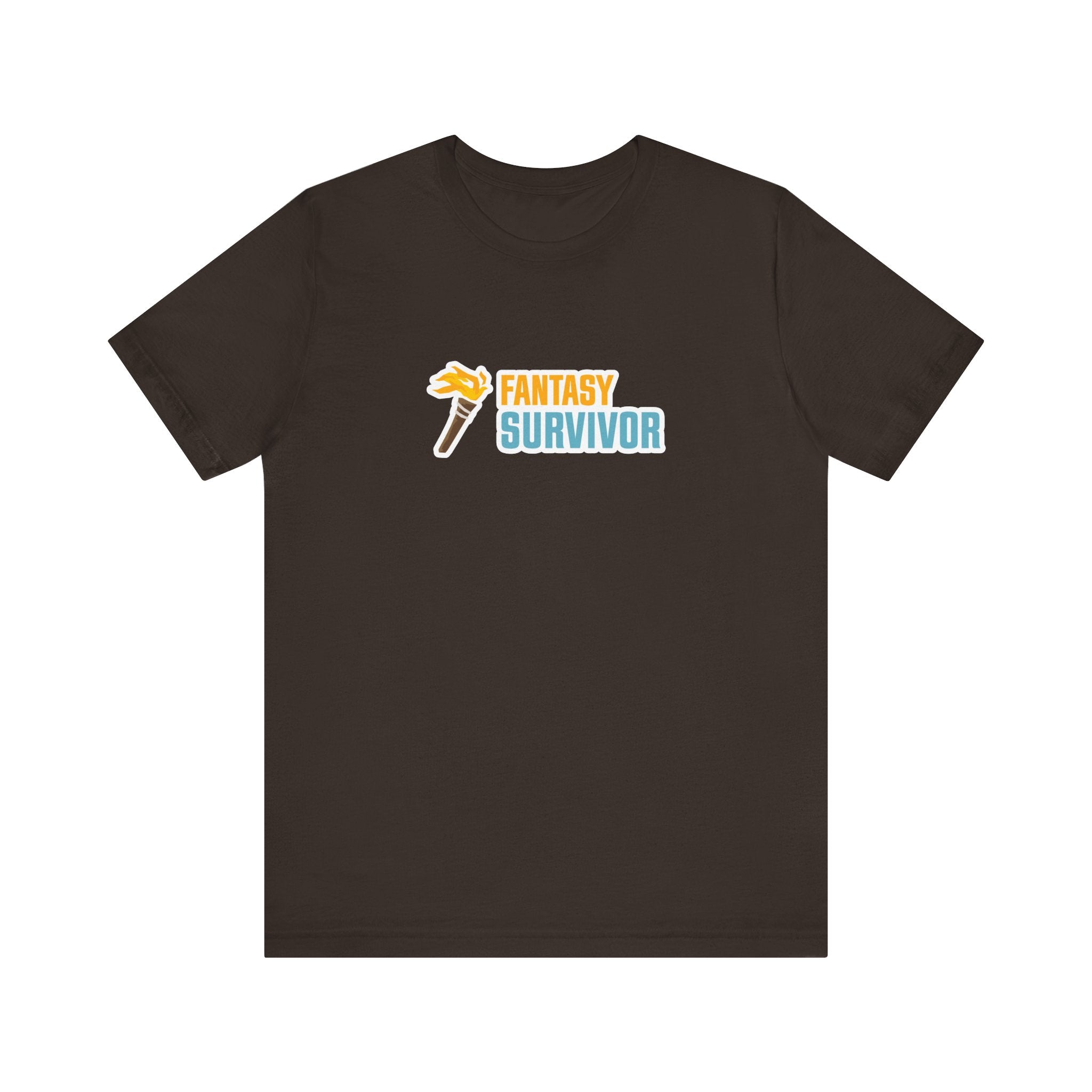 Fantasy Survivor Side Torch Logo Unisex Tee