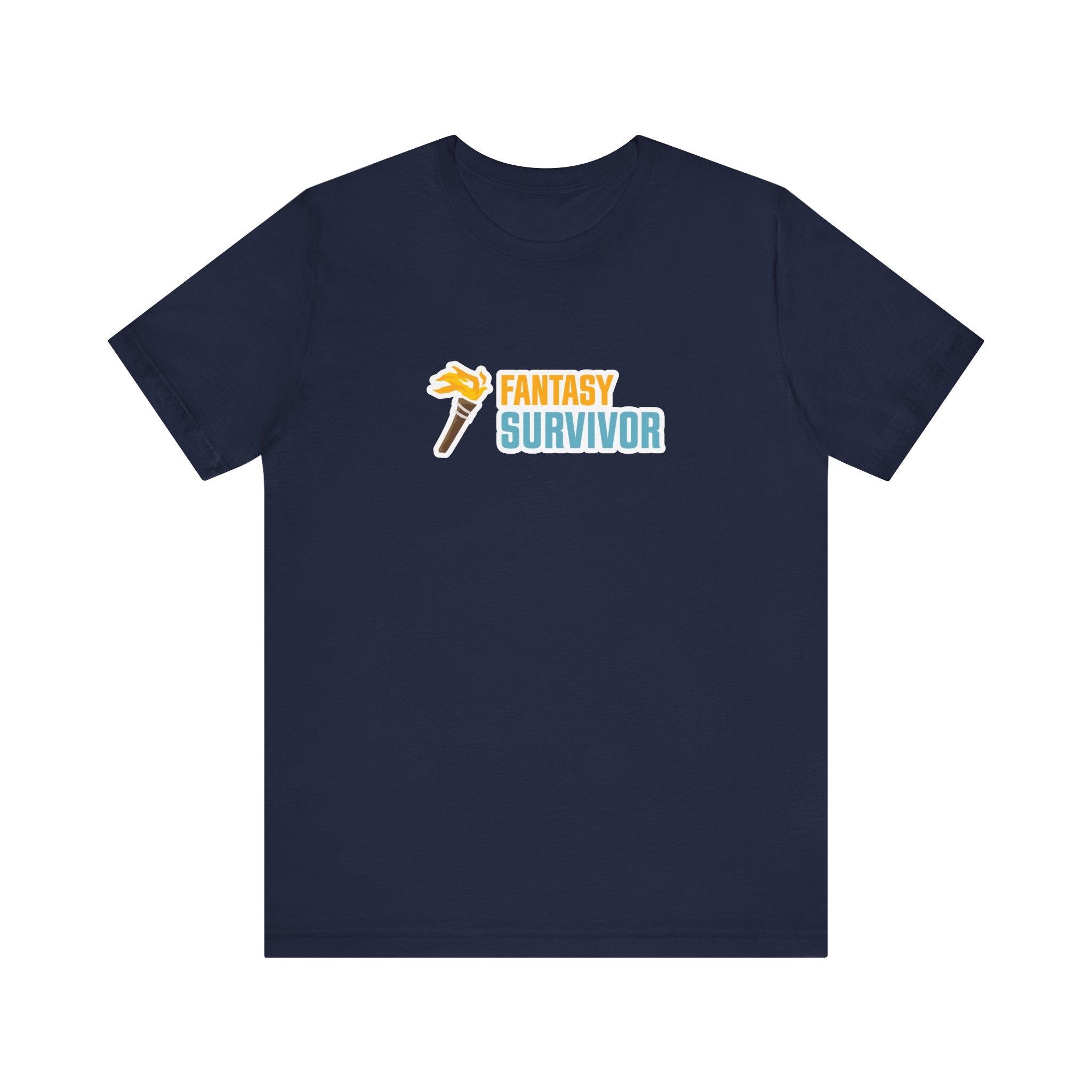 Fantasy Survivor Side Torch Logo Unisex Tee