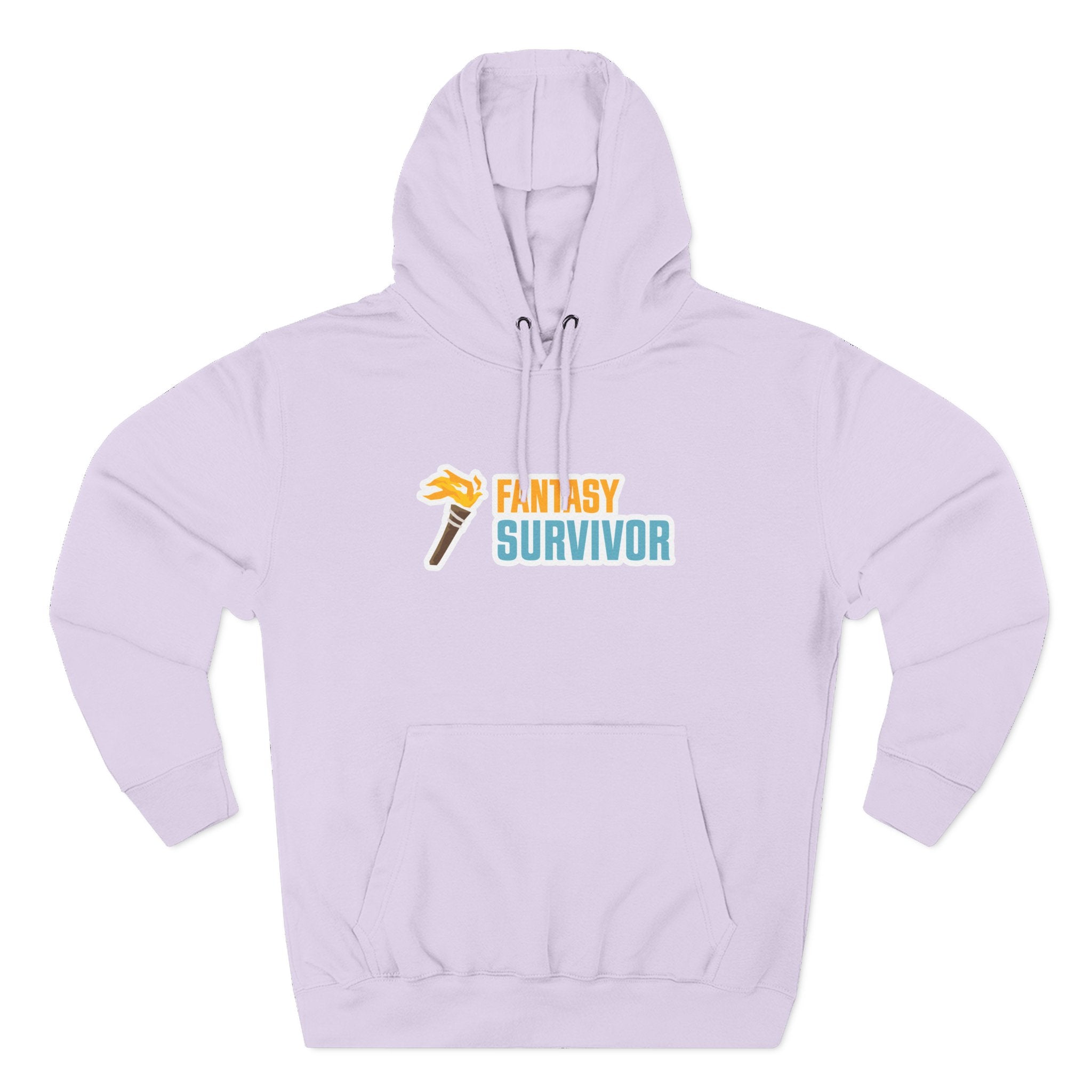 Fantasy Survivor Hoodie - Side Torch Logo