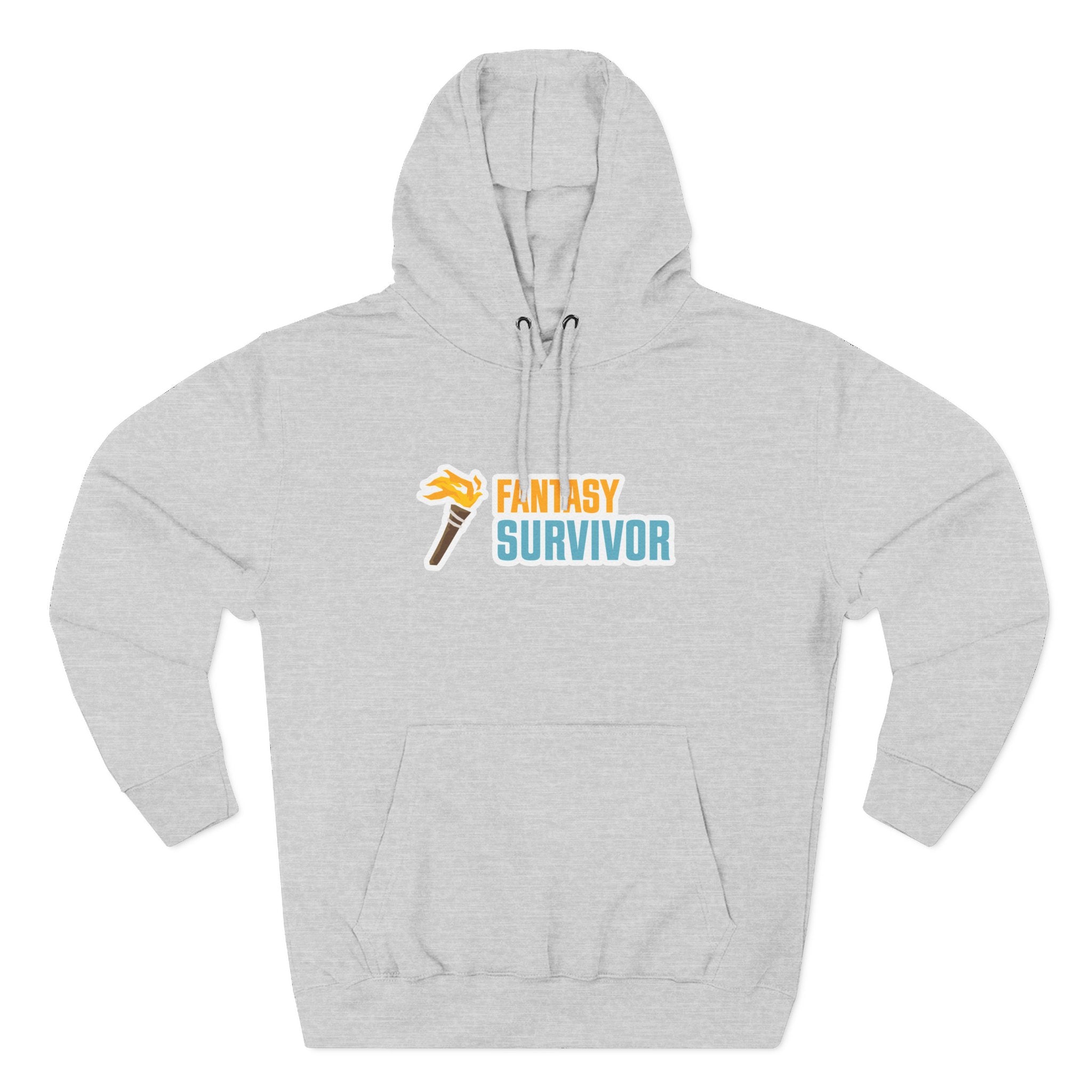 Fantasy Survivor Hoodie - Side Torch Logo